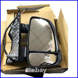 Fiat Ducato Right Full Door Wing Mirror Electric Heated Short Arm O/S 2006 On