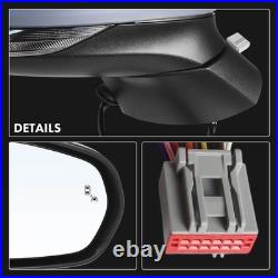 Fit Ford Fiesta MK8 2017-2024 Left Wing Mirror Electric Heated Power Fold Primed Fit Ford Fiesta MK8 2017-2024 Left Wing Mirror Electric Heated Power Fold Primed