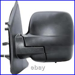 Fits Nissan Primastar, Renault Trafic 2022+ Wing Mirror Unit Electric, Black LHS
