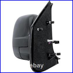 Fits Nissan Primastar, Renault Trafic 2022+ Wing Mirror Unit Electric, Black LHS