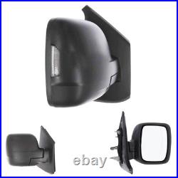 Fits Nissan Primastar, Renault Trafic 2022+ Wing Mirror Unit Electric, Black LHS
