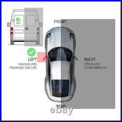 Fits Nissan Primastar, Renault Trafic 2022+ Wing Mirror Unit Electric, Black LHS