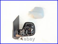 Fits Peugeot Expert 16-24 Door Mirror Electric Heated Power Fold Primed Left