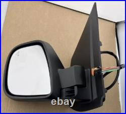 Fits Peugeot Expert 2016-2025 Right Side Electric Power Fold Mirror Unit Primed
