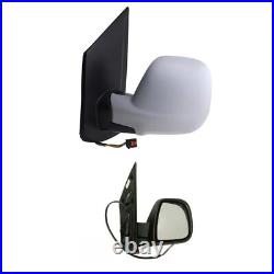 Fits Peugeot Expert 2016-2025 Right Side Electric Power Fold Mirror Unit Primed
