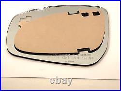 Fits Range Rover, Sport, Disc Right Mirror Glass Lens withBlind Spot Icon, Heat