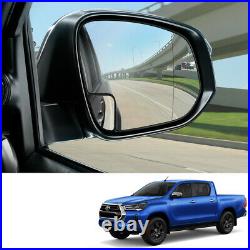 Fits Toyota Hilux Revo Prerunner 2021 22 Blind Spot Side Mirror Lens