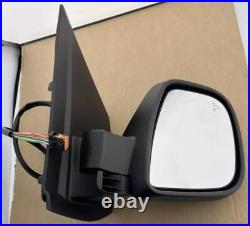 Fits Vauxhall Vivaro 2019-2024 Left Side Electric Power Fold Mirror Unit Primed