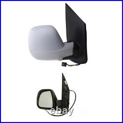 Fits Vauxhall Vivaro 2019-2024 Left Side Electric Power Fold Mirror Unit Primed