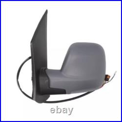 Fits Vauxhall Vivaro 2019-2024 Left Side Electric Power Fold Mirror Unit Primed