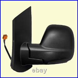 Fits Vauxhall Vivaro 2020-2025 Left Side Electric Door Wing Mirror Unit Black