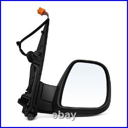 Fits Vauxhall Vivaro 2020-2025 Right Side Electric Door Wing Mirror Unit Black