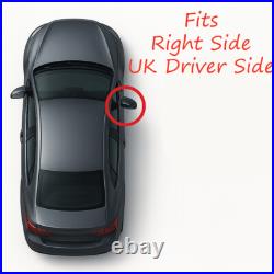 Fits Vauxhall Vivaro 2020-2025 Right Side Electric Door Wing Mirror Unit Black