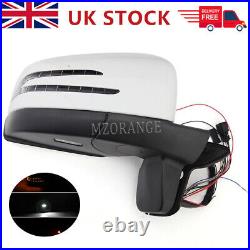 For Benz G Class W463 G500 G63 G65 1992-2012 White Right Wing Mirror Blind Spot