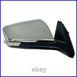 For CHEVROLET IMPALA 14-20 withMemory, Puddle Light, BSM, Passenger Side Mirror