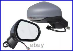 For Ford Fiesta 2017-2025 Electric Heated Power Folding Wing Mirror Driver Side