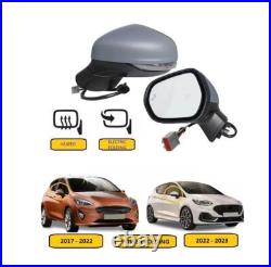For Ford Fiesta Mk8 2017 To 2023 Left Wing Mirror Electric Heated Power Folding
