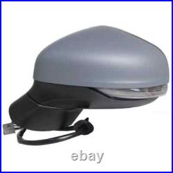 For Ford Fiesta Mk8 2017 To 2023 Left Wing Mirror Electric Heated Power Folding