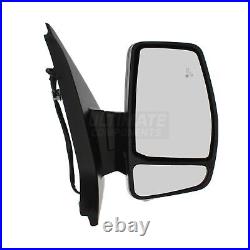 For Ford Transit Custom 2018- Power Folding Wing Mirror Blind Spot Drivers Side