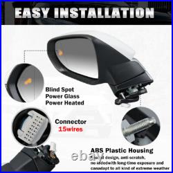 For Lexus RX450h RX350 2016-2022 Wing Mirror Blind Spot Heated Folding Left Side