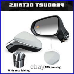 For Lexus RX450h RX350 2016-2022 Wing Mirror Blind Spot Heated Folding Left Side