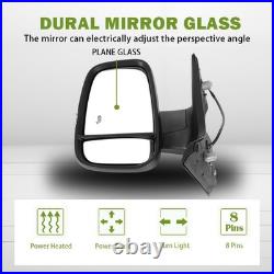 For Maxus Deliver 9 2020+ Left Side Door Mirror Electric Heated With Blind Spot UK