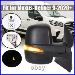 For Maxus Deliver 9 Right Driver Wing Mirror Electric Heated With Blind Spot 2020+