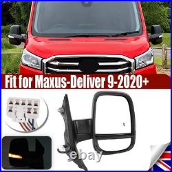 For Maxus Deliver 9 Right Driver Wing Mirror Electric Heated With Blind Spot 2020+
