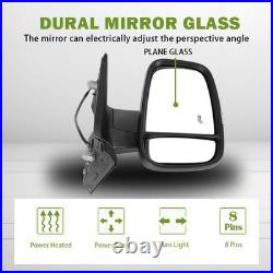 For Maxus Deliver 9 Right Driver Wing Mirror Electric Heated With Blind Spot 2020+