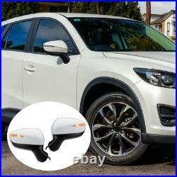 For Mazda CX5 2015-17 Door Wing Mirror Power Fold Heated Turn Signal Left/Right