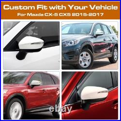 For Mazda CX5 2015-17 Door Wing Mirror Power Fold Heated Turn Signal Left/Right