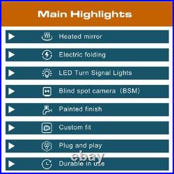 For Mazda CX5 2015-17 Door Wing Mirror Power Fold Heated Turn Signal Left/Right For Mazda CX5 2015-17 Door Wing Mirror Power Fold Heated Turn Signal Left/Right