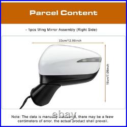 For Mazda CX5 2015-17 Door Wing Mirror Power Fold Heated Turn Signal Left/Right