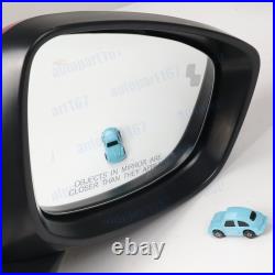 For Mazda CX-5 2012-2014 Door Wing Mirror Blind Spot Monitoring 9Wires Red RIGHT