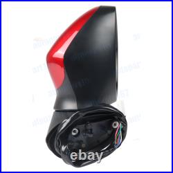 For Mazda CX-5 2012-2014 Door Wing Mirror Blind Spot Monitoring 9Wires Red RIGHT