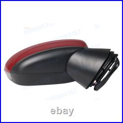 For Mazda CX-5 2012-2014 Door Wing Mirror Blind Spot Monitoring 9Wires Red RIGHT