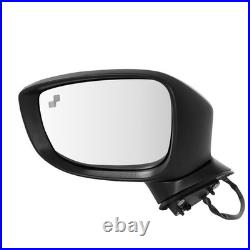 For Mazda CX-5 2017-2022 Black Door Wing Mirror Heated Electric 9Wires Left 2x