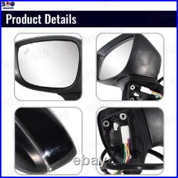 For Mazda CX-5 2017-2022 Black Door Wing Mirror Heated Electric 9Wires Left UK