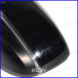 For Mazda CX-5 2017-2022 Black Door Wing Mirror Heated Electric 9Wires Left UK