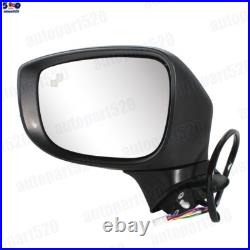 For Mazda CX-5 2017-2022 Black Door Wing Mirror Heated Electric 9Wires Left UK