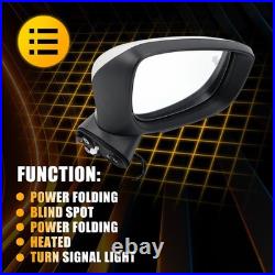 For Mazda CX-5 CX5 2015-2017 Power Folding Wing Door Mirror Heated Left / Right