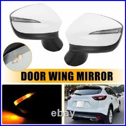 For Mazda CX-5 CX5 2015-2017 Power Folding Wing Door Mirror Heated Left / Right