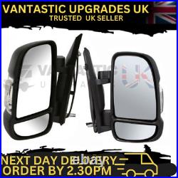 For Peugeot Boxer 2006 Rhs&lhs Electric Short Arm Heated Door Wing Mirrors/pair