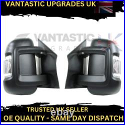 For Peugeot Boxer 2006 Rhs&lhs Electric Short Arm Heated Door Wing Mirrors/pair