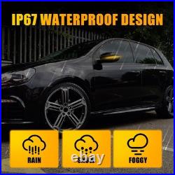 For VW Golf MK6 09-13 Grey Left & Right Wing Mirror Electric Heated Indicator UK