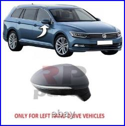 For Vw Passat B8 14-18 New Wing Mirror Folding Heated 15pin Indicator Right O/s