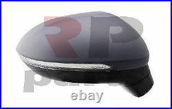 For Vw Passat B8 14-18 New Wing Mirror Folding Heated 15pin Indicator Right O/s