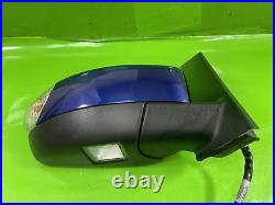Ford C Max Mk2 Wing Mirror Blue Power Fold Blind Spot Driver Right Osf 2011-2014