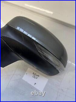 Ford Fiesta 17-21 N/S Electric Wing Mirror / Power Fold / Blind Spot -Grey QH