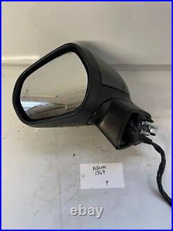 Ford Fiesta 17-21 N/S Electric Wing Mirror / Power Fold / Blind Spot -Grey QH